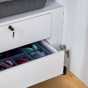 6-Door wardrobe with drawers