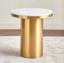Marble Elegance Table + side table + liqana