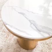 Marble top tea table