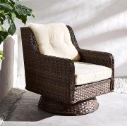 Outdoor swivel chair