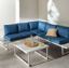 4-Seater outdoor lounge set with table
