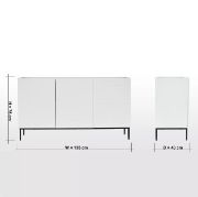 White buffet