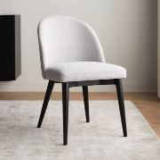 6-Seater dining set charcoal/grey