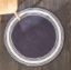 Round jute rug