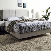 Grey king bed