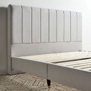 Grey king bed