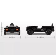 Jeep twin car kids bed