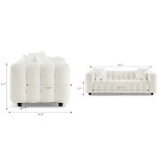 contemporary  square console couch