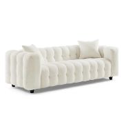 contemporary  square console couch