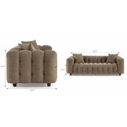 contemporary square console couch