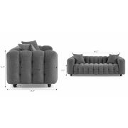 contemporary square console couch