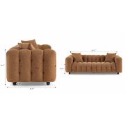 contemporary  square console couch