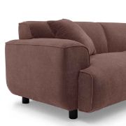 Modern 91"W three-seater couch