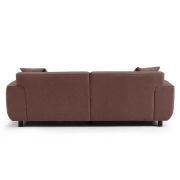Modern 91"W three-seater couch