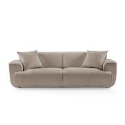 Modern 91"W three-seater couch