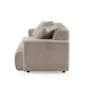 Modern 91"W three-seater couch