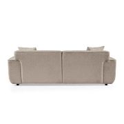 Modern 91"W three-seater couch