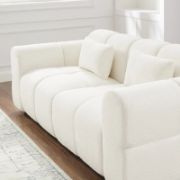 White  upholstered Sofa