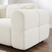 White  upholstered Sofa