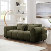 Olive  upholstered Sofa