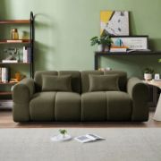 Olive upholstered Sofa