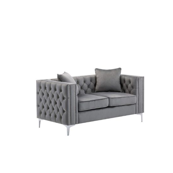 Velvet 34'' Reception Loveseat