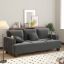 Modern style corduroy reception sofa