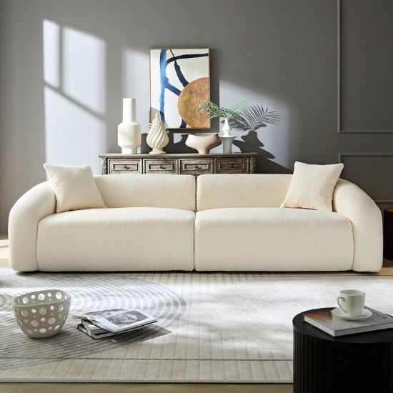Modern Large Curved Sectional Sofa