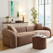 Modern Large Curved Sectional Sofa