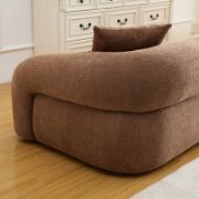 Modern Large Curved Sectional Sofa