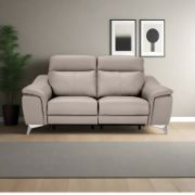 69" Italian Top Grain Leather 2 seat sofa