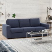 82" Queen Sleeper Sofa with 5" Memory Foam Mattress