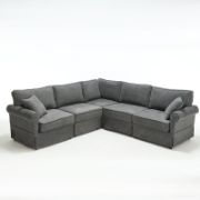 Modular Sectional Sofa Set, Convertible L Shaped Couch , 5 Seat