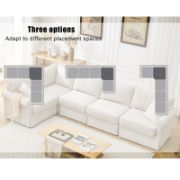 Modular Sectional Sofa Set, Convertible L Shaped Couch , 5 Seat