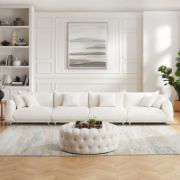 Round Arm Sofa