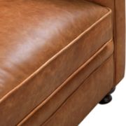 Full-Grain Genuine Italian Leather Sofa