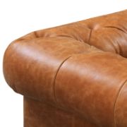 Full-Grain Genuine Italian Leather Sofa