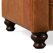 Full-Grain Genuine Italian Leather Sofa