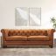 Full-Grain Genuine Italian Leather Sofa