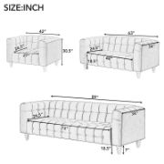 Upholstered Loveseat