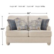 Upholstered Loveseat