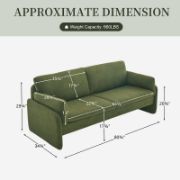 Teddy Fleece Upholstered Sofa