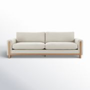 White Upholstered Sofa