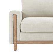 White Upholstered Sofa