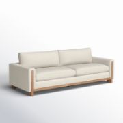 White Upholstered Sofa