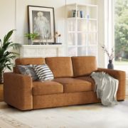 Faux Leather Sofa