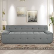 Modern Minimalist Tufted Upholstered Sofa