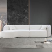 Upholstered Sofa & Chaise