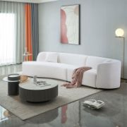 Upholstered Sofa & Chaise