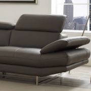 2 - Piece Leather Sectional